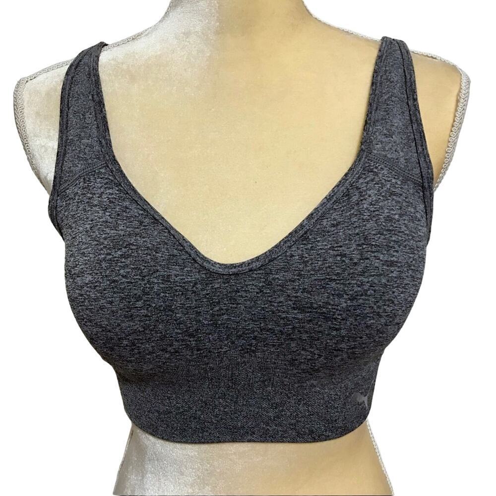 Puma NWOT Dark Grey Seamless Sports Bra Women Various